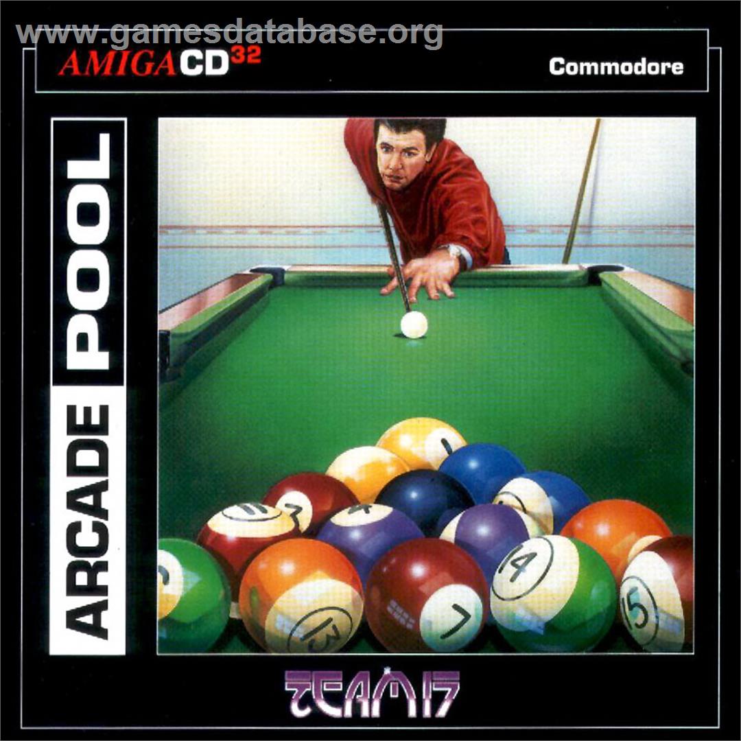 Arcade Pool - Commodore Amiga CD32 - Artwork - Box