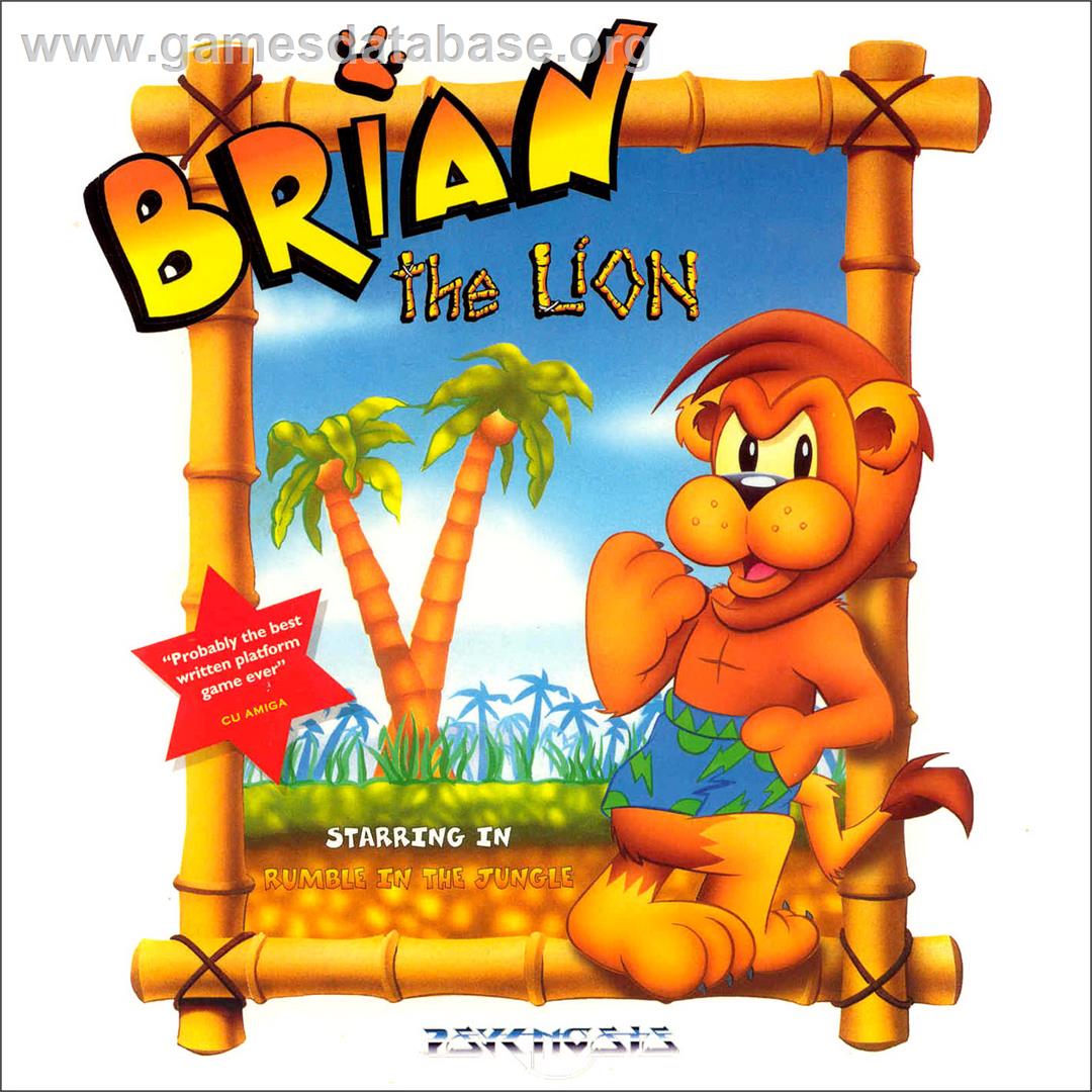 Brian the Lion - Commodore Amiga CD32 - Artwork - Box