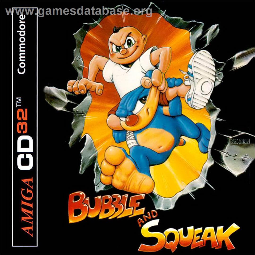 Bubble and Squeak - Commodore Amiga CD32 - Artwork - Box