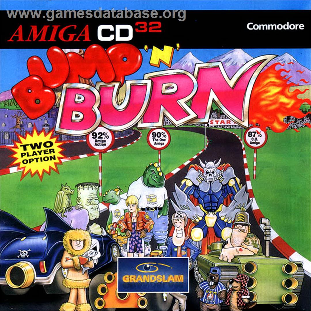 Bump 'n' Burn - Commodore Amiga CD32 - Artwork - Box