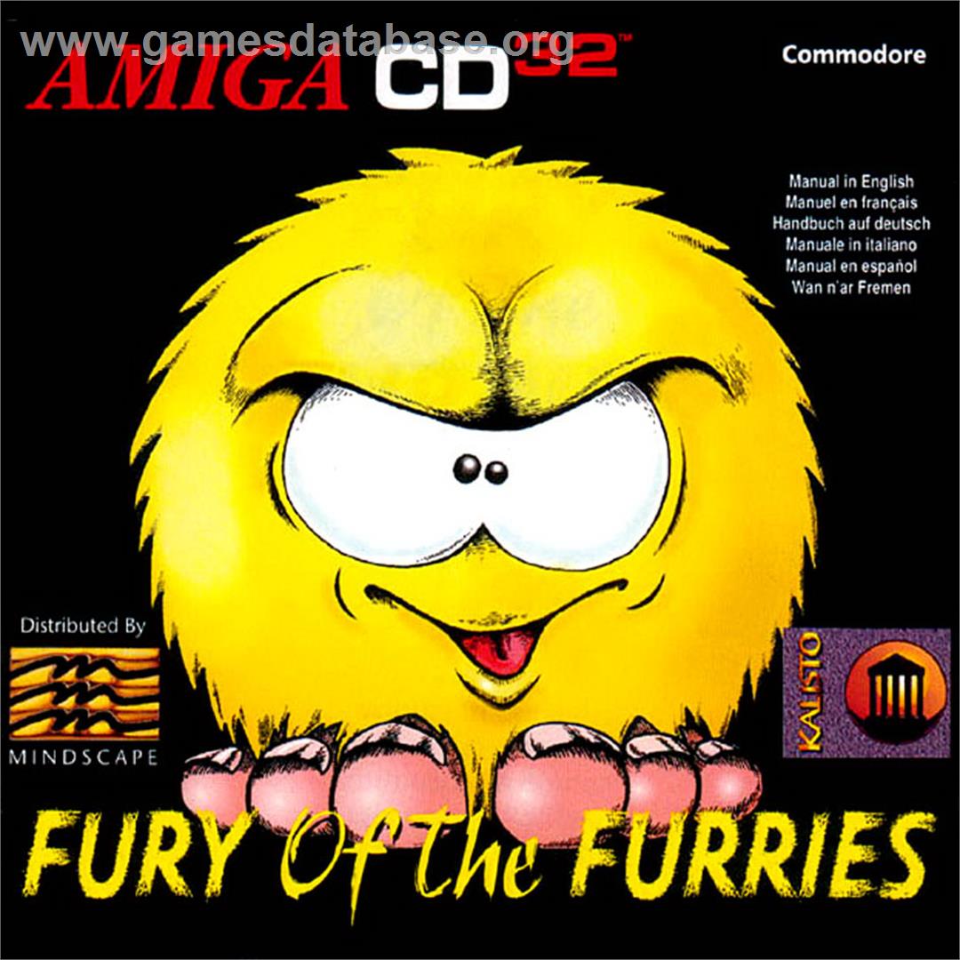 Fury of the Furries - Commodore Amiga CD32 - Artwork - Box