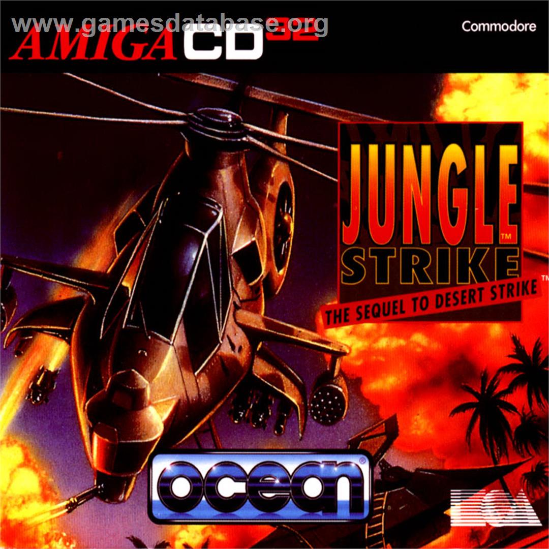 Jungle Strike - Commodore Amiga CD32 - Artwork - Box