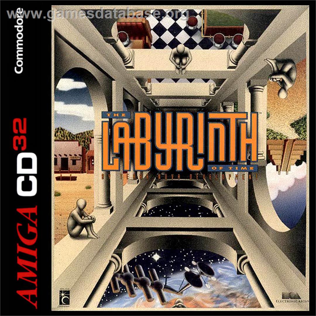 Labyrinth of Time - Commodore Amiga CD32 - Artwork - Box