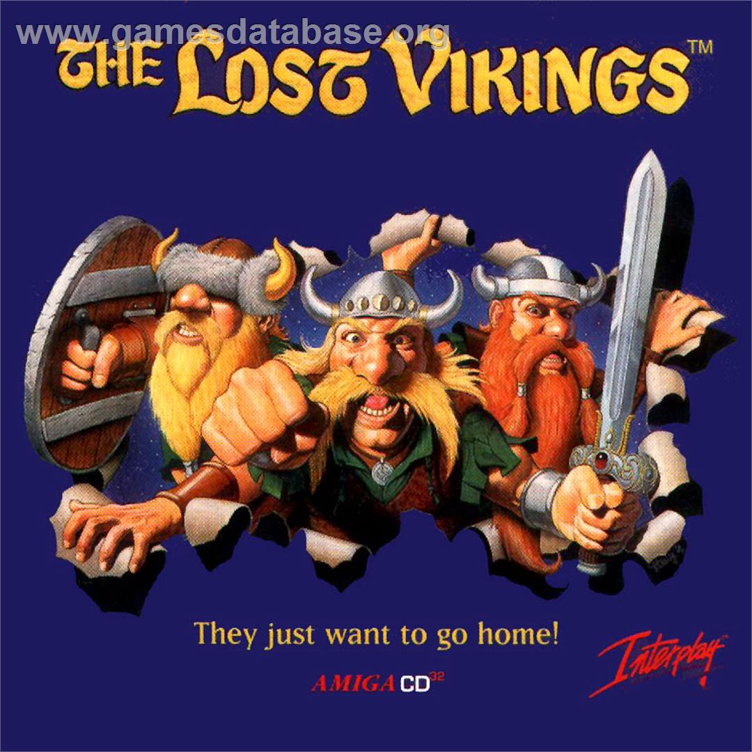 Lost Vikings - Commodore Amiga CD32 - Artwork - Box