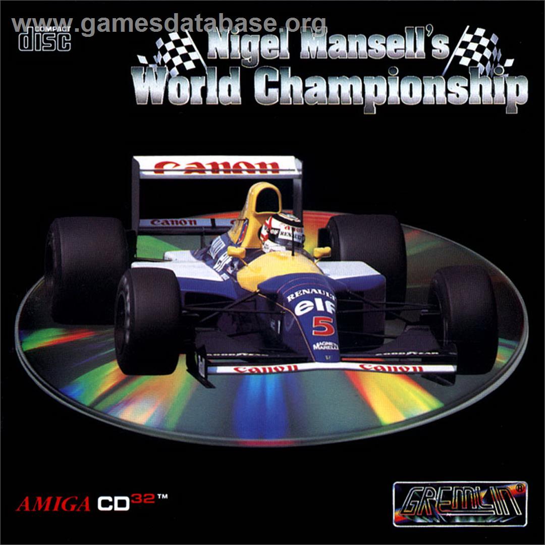 Nigel Mansell's World Championship - Commodore Amiga CD32 - Artwork - Box