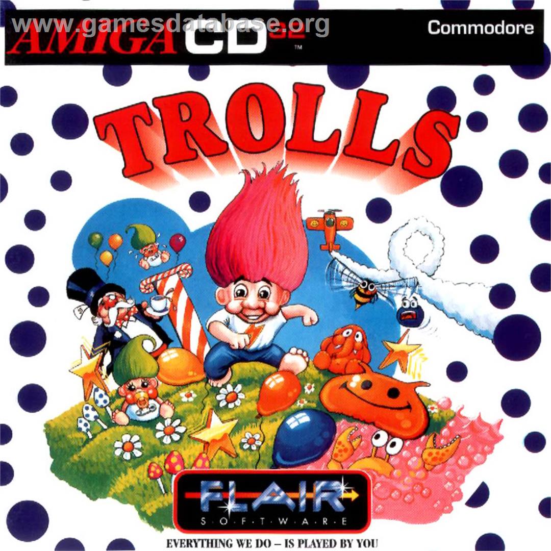 Trolls - Commodore Amiga CD32 - Artwork - Box