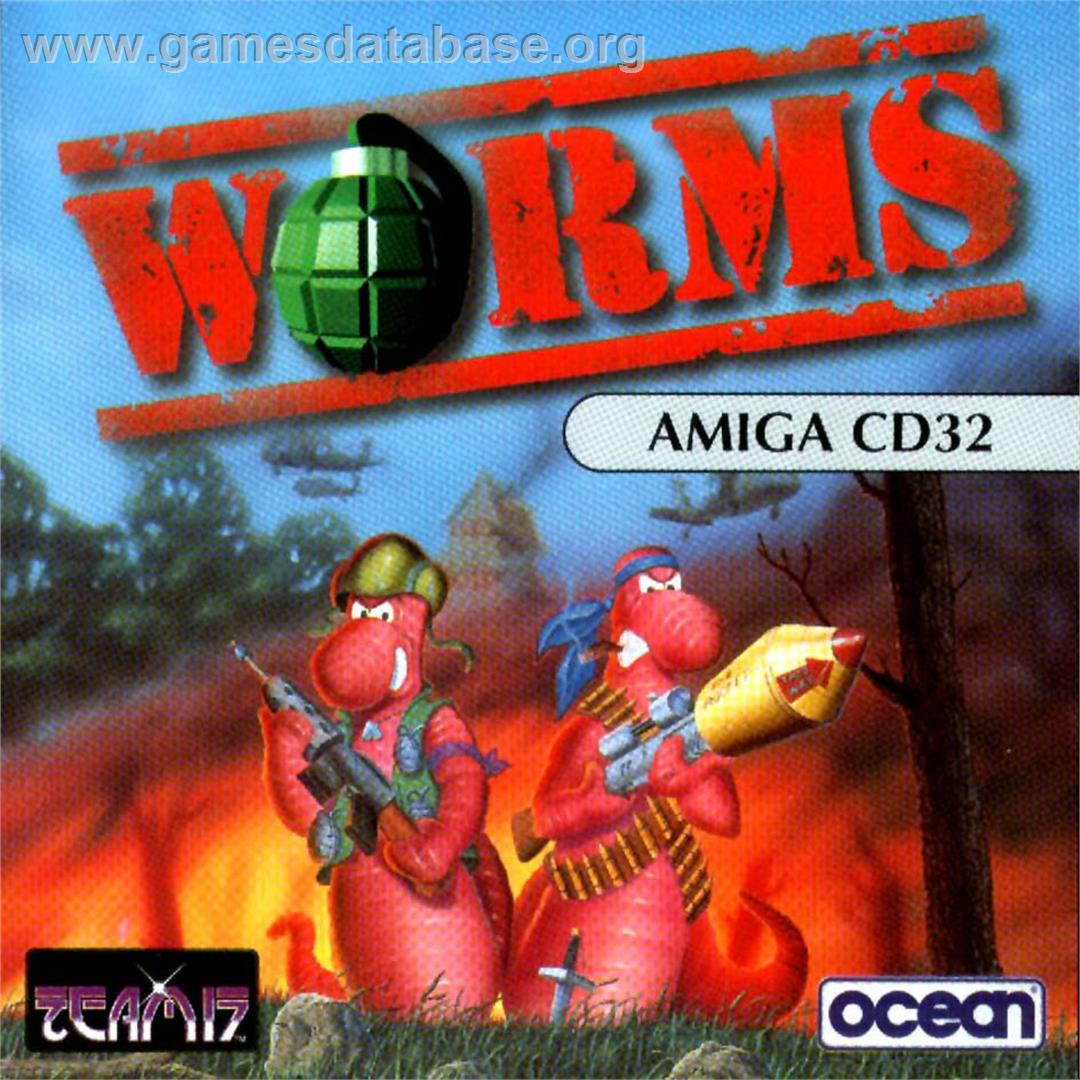 Worms - Commodore Amiga CD32 - Artwork - Box