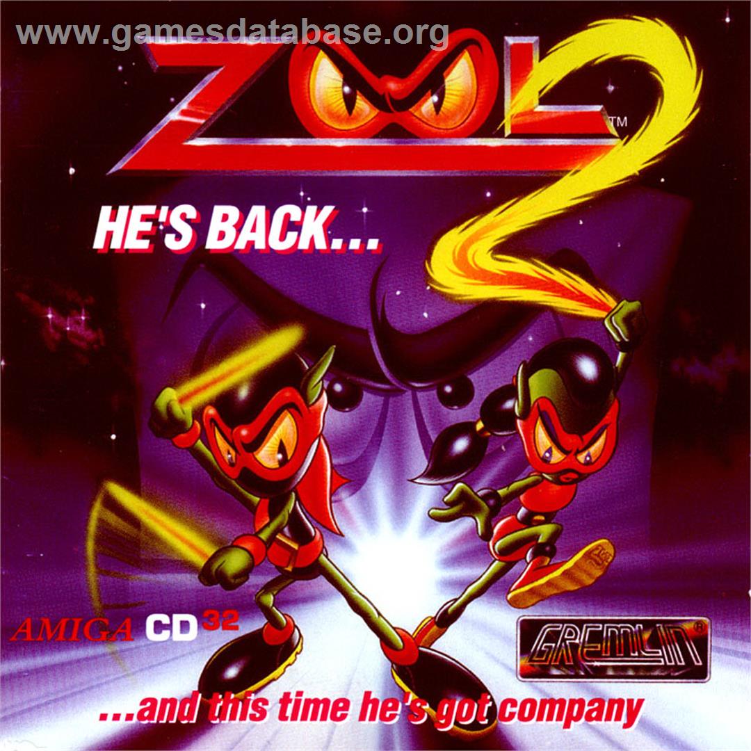 Zool 2 - Commodore Amiga CD32 - Artwork - Box
