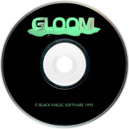 Artwork on the Disc for Gloom on the Commodore Amiga CD32.
