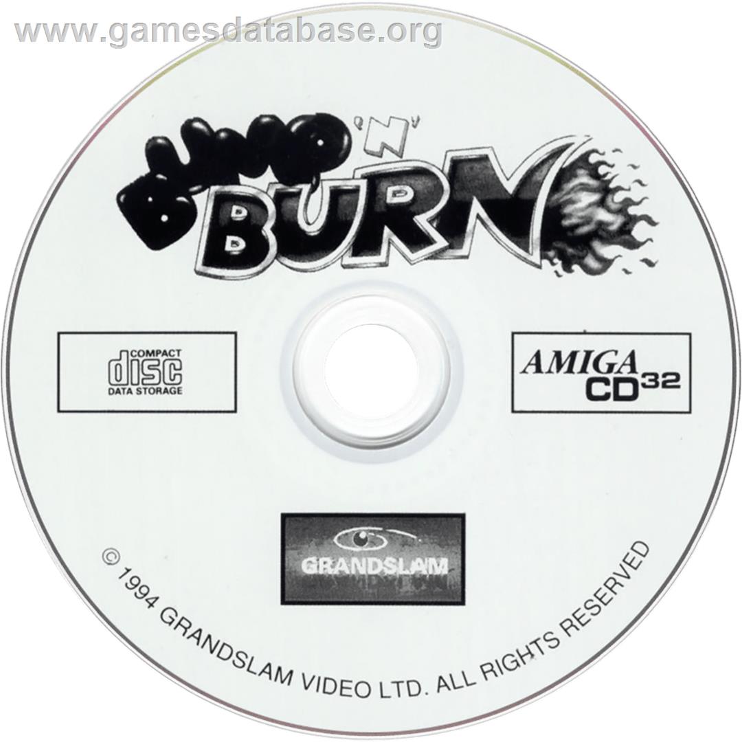 Bump 'n' Burn - Commodore Amiga CD32 - Artwork - Disc