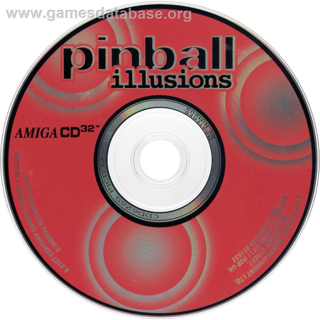 Pinball Illusions - Commodore Amiga CD32 - Artwork - Disc
