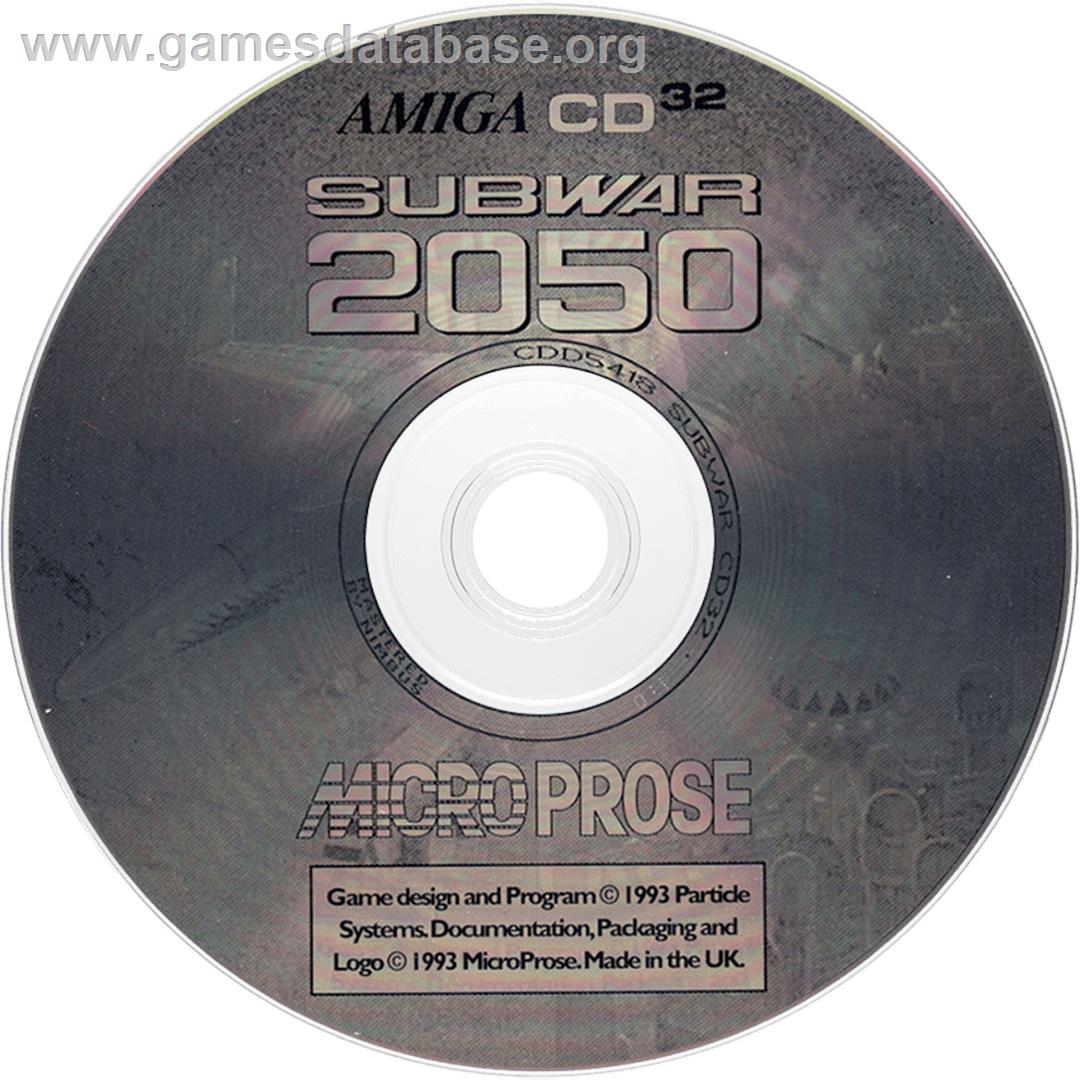 Subwar 2050 - Commodore Amiga CD32 - Artwork - Disc