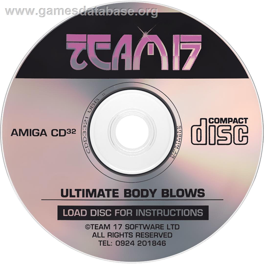 Ultimate Body Blows - Commodore Amiga CD32 - Artwork - Disc