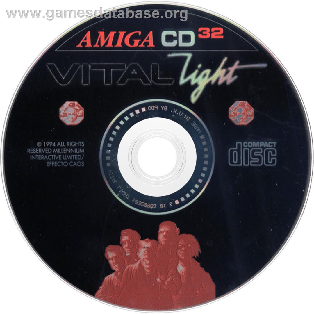 Vital Light - Commodore Amiga CD32 - Artwork - Disc