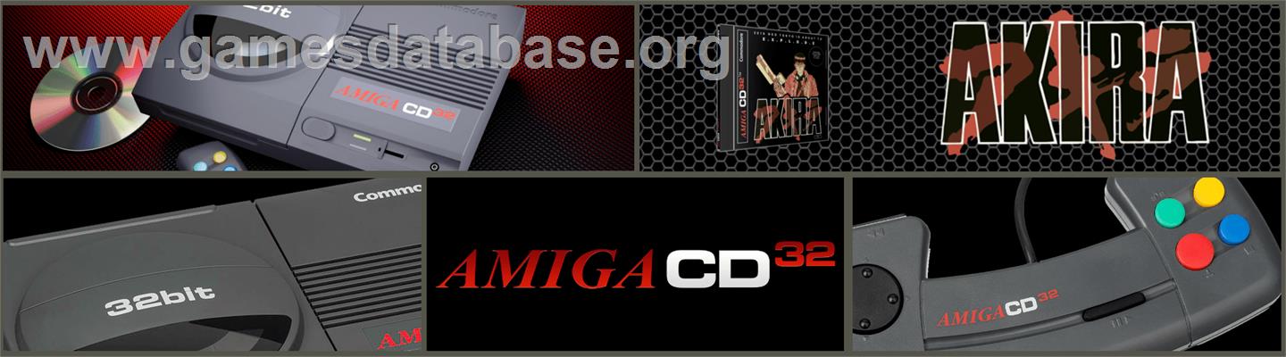 Akira - Commodore Amiga CD32 - Artwork - Marquee
