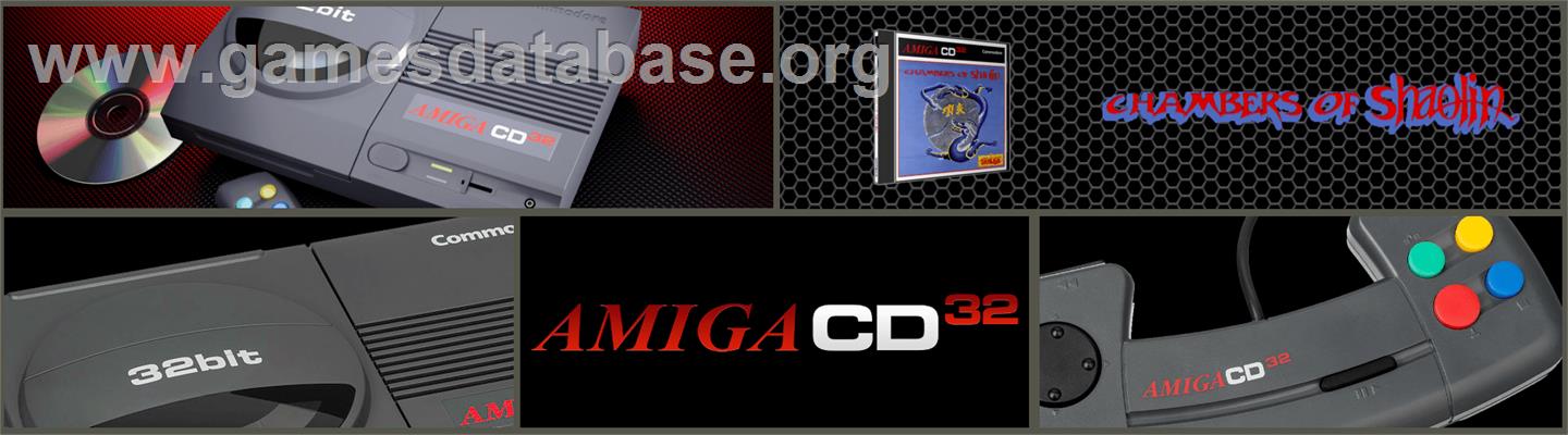 Chambers of Shaolin - Commodore Amiga CD32 - Artwork - Marquee