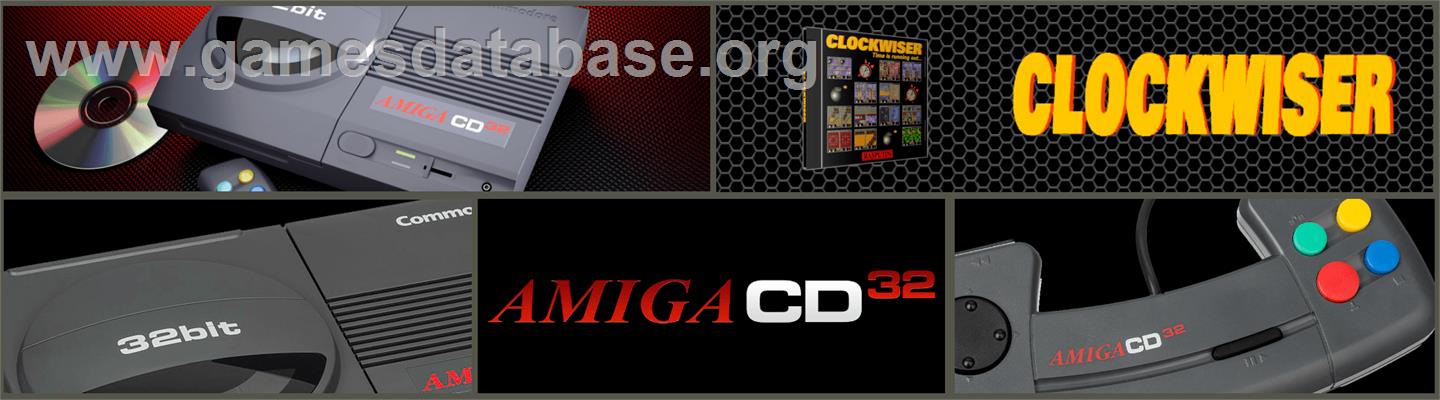 Clockwiser: Time is Running Out... - Commodore Amiga CD32 - Artwork - Marquee