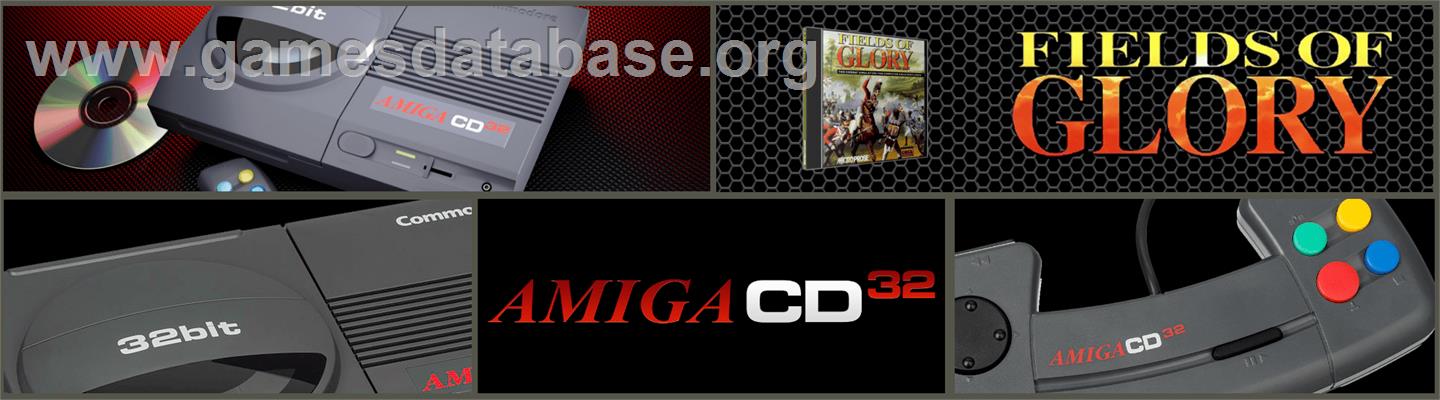 Fields of Glory - Commodore Amiga CD32 - Artwork - Marquee