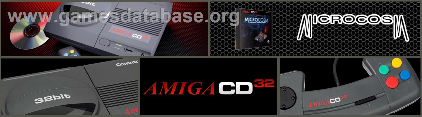 Microcosm - Commodore Amiga CD32 - Artwork - Marquee