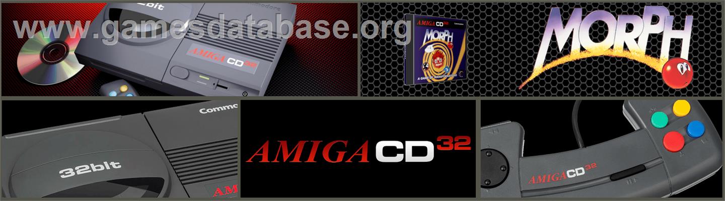 Morph - Commodore Amiga CD32 - Artwork - Marquee