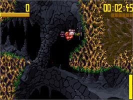In game image of Exile on the Commodore Amiga CD32.