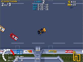 In game image of Roadkill on the Commodore Amiga CD32.