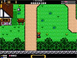 In game image of Speris Legacy on the Commodore Amiga CD32.