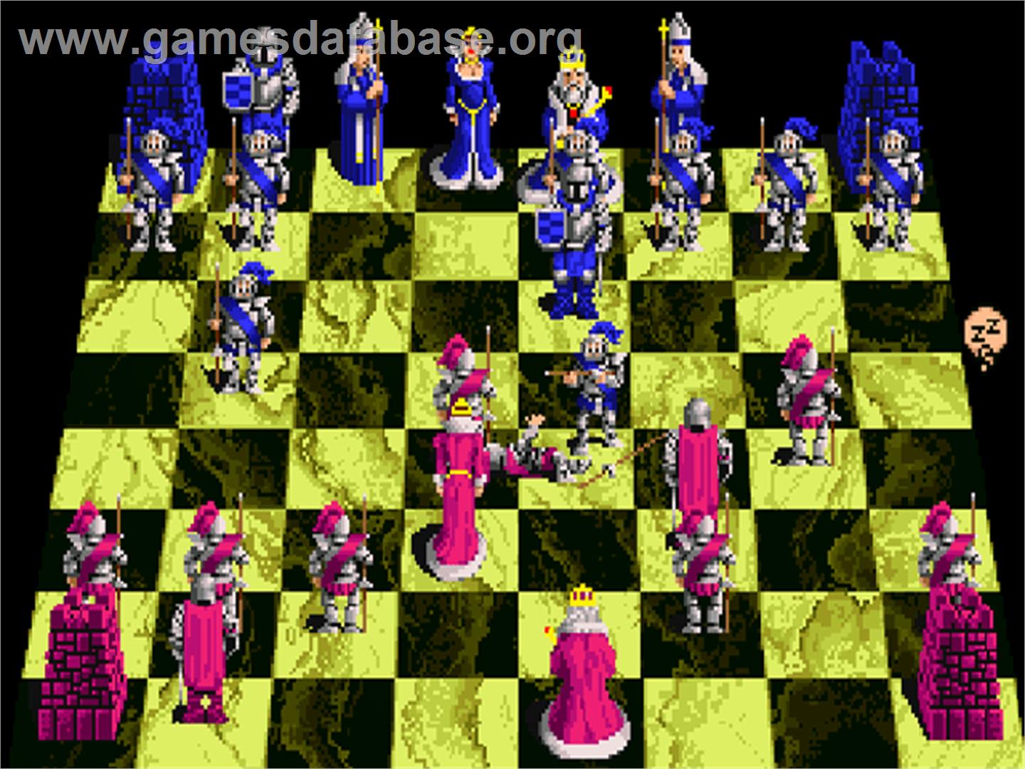 Battle Chess - Commodore Amiga CD32 - Artwork - In Game