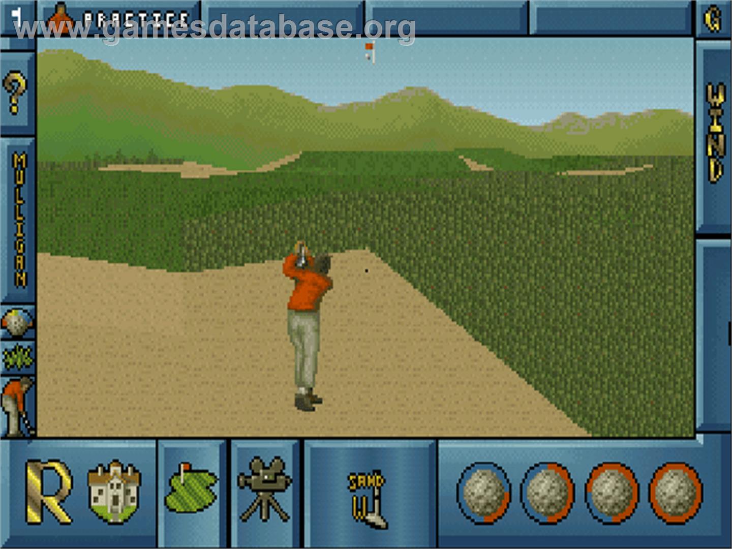 International Open Golf Championship - Commodore Amiga CD32 - Artwork - In Game