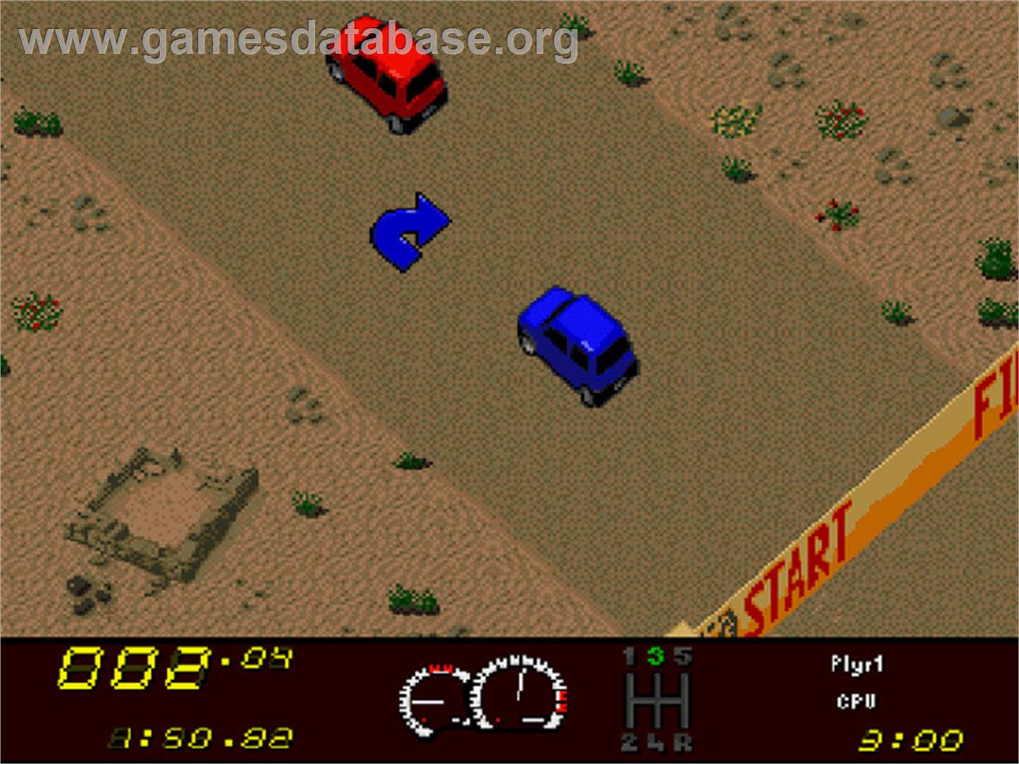 Power Drive - Commodore Amiga CD32 - Artwork - In Game