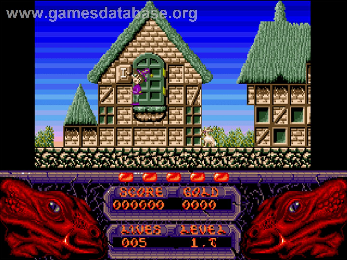 Seven Gates of Jambala - Commodore Amiga CD32 - Artwork - In Game
