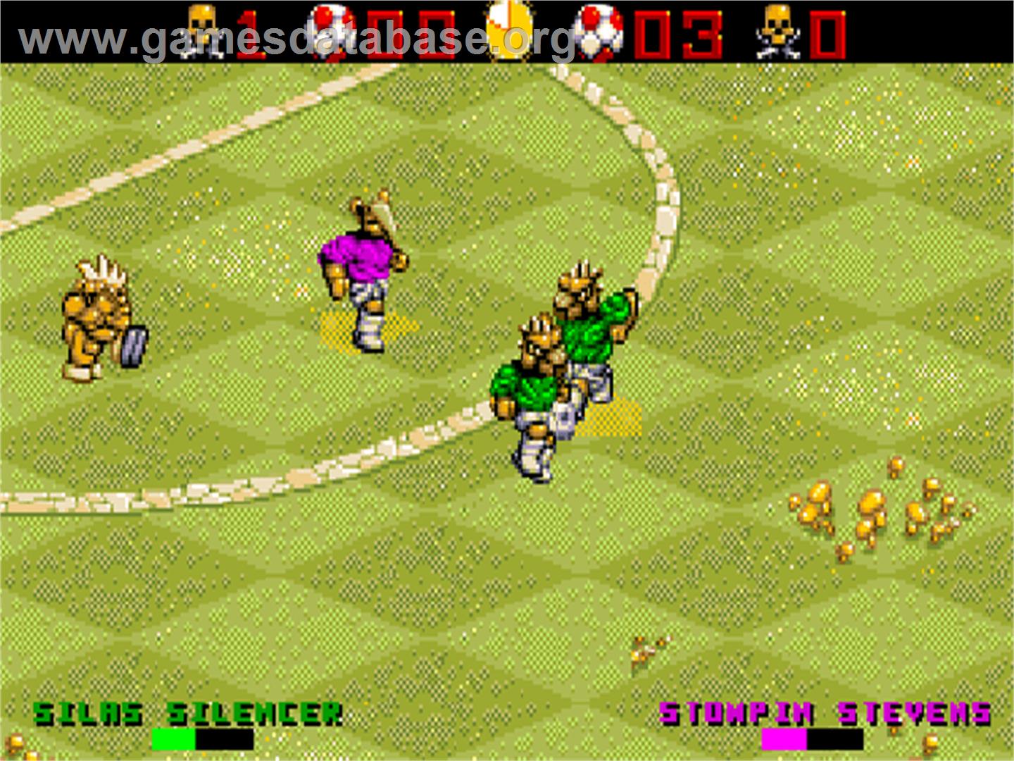 Wild Cup Soccer - Commodore Amiga CD32 - Artwork - In Game