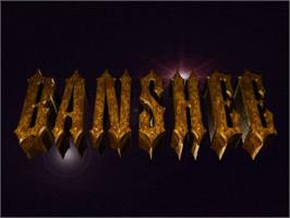 Title screen of Banshee on the Commodore Amiga CD32.
