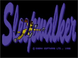 Title screen of Sleepwalker & Pinball Fantasies on the Commodore Amiga CD32.