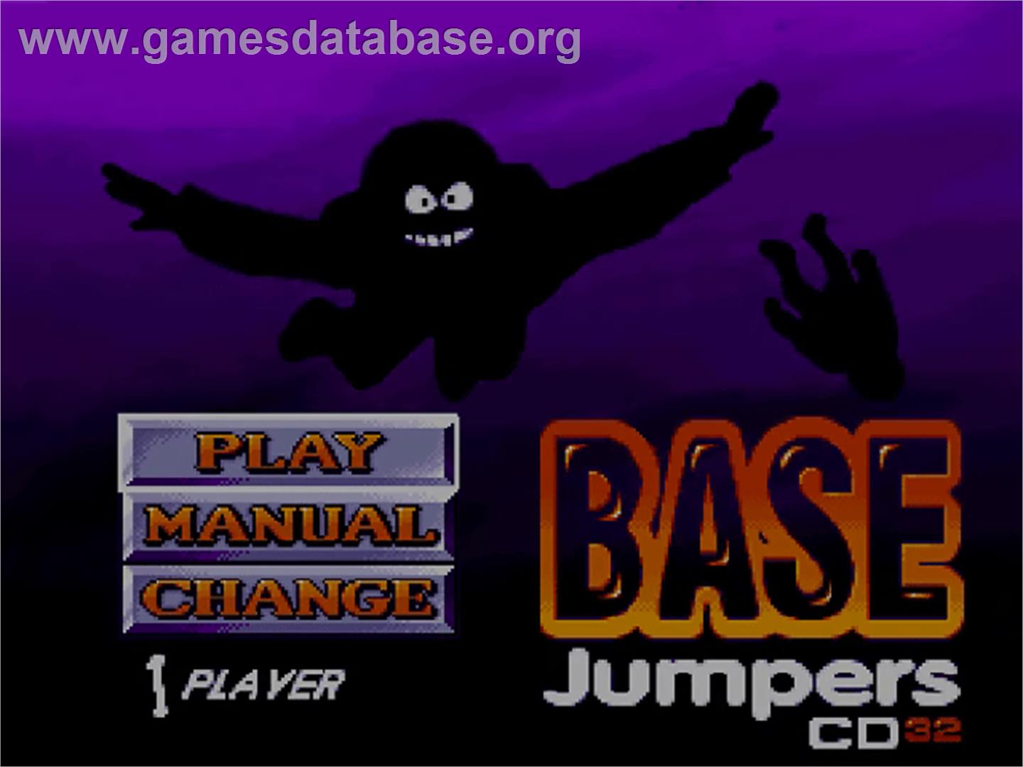 Base Jumpers - Commodore Amiga CD32 - Artwork - Title Screen