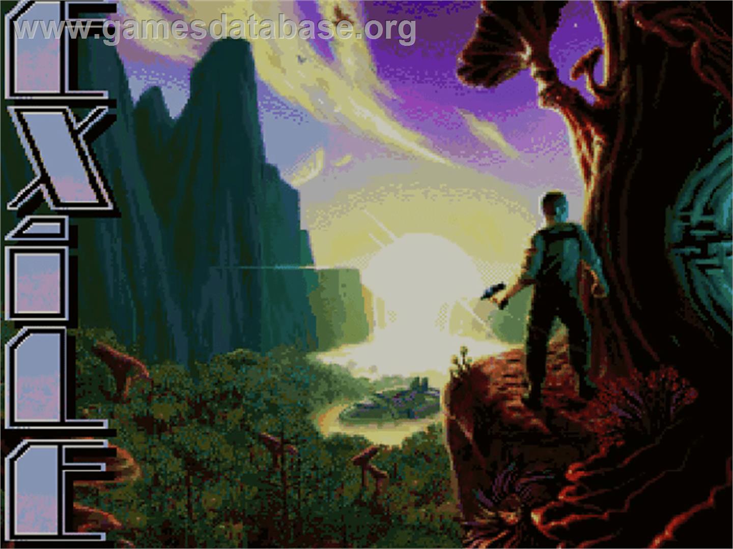 Exile - Commodore Amiga CD32 - Artwork - Title Screen