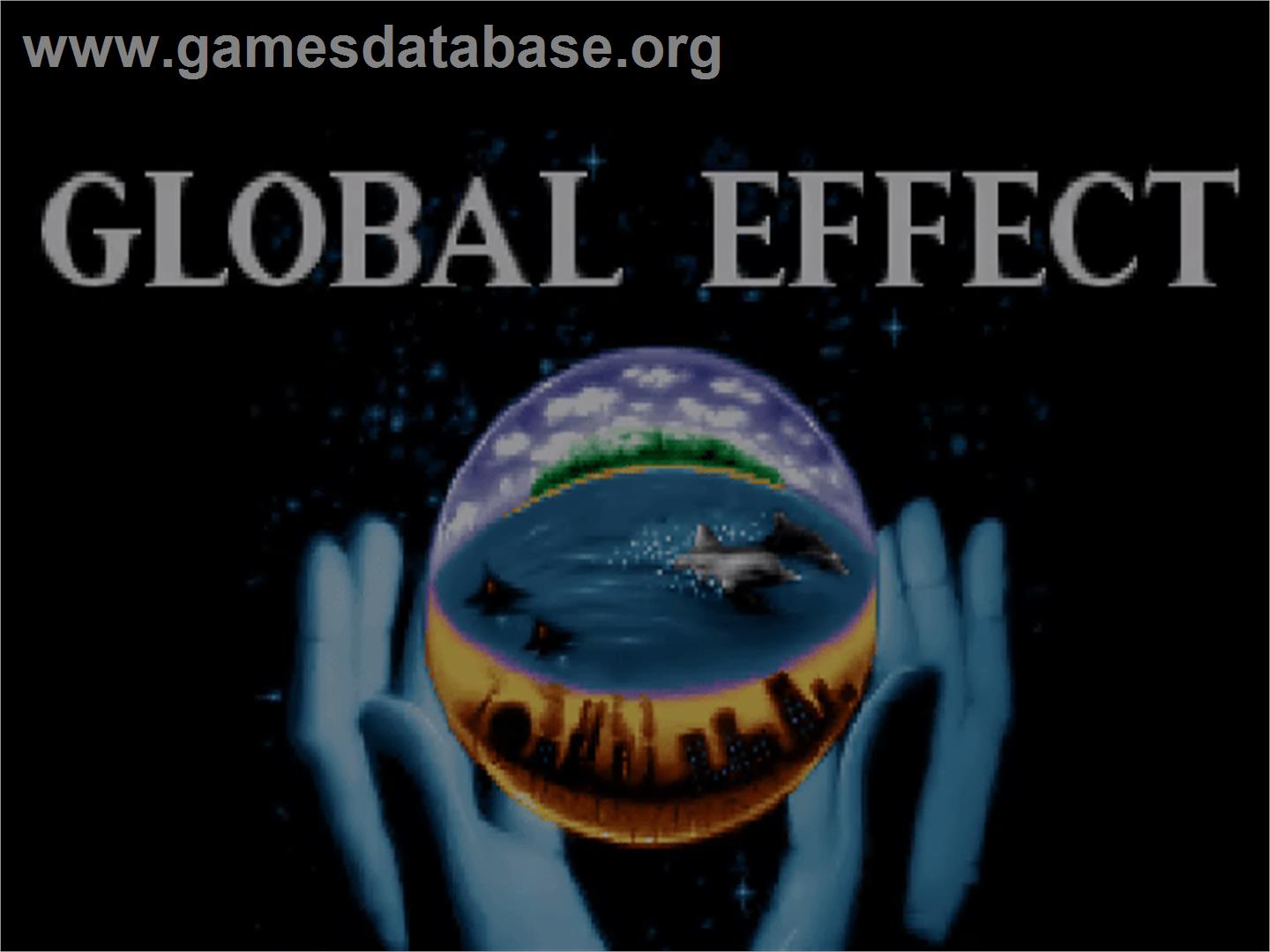 Global Effect - Commodore Amiga CD32 - Artwork - Title Screen