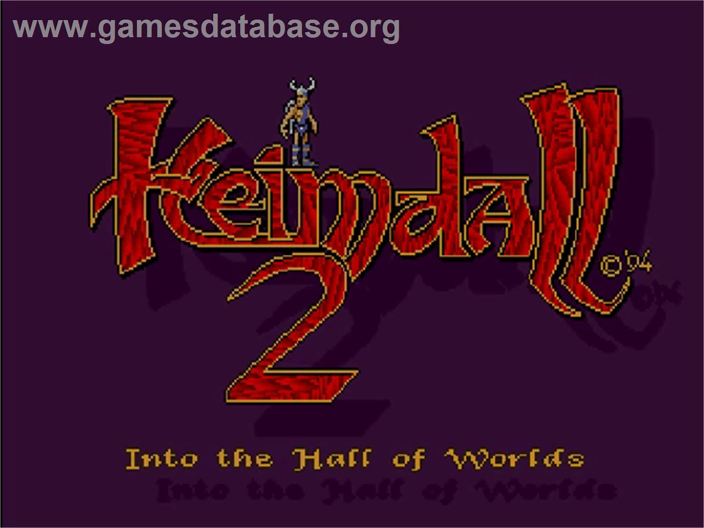 Heimdall 2: Into the Hall of Worlds - Commodore Amiga CD32 - Artwork - Title Screen
