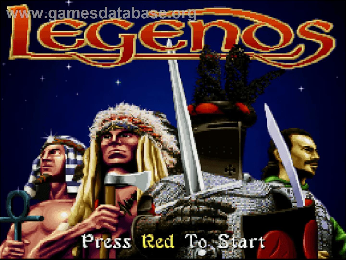 Legends - Commodore Amiga CD32 - Artwork - Title Screen