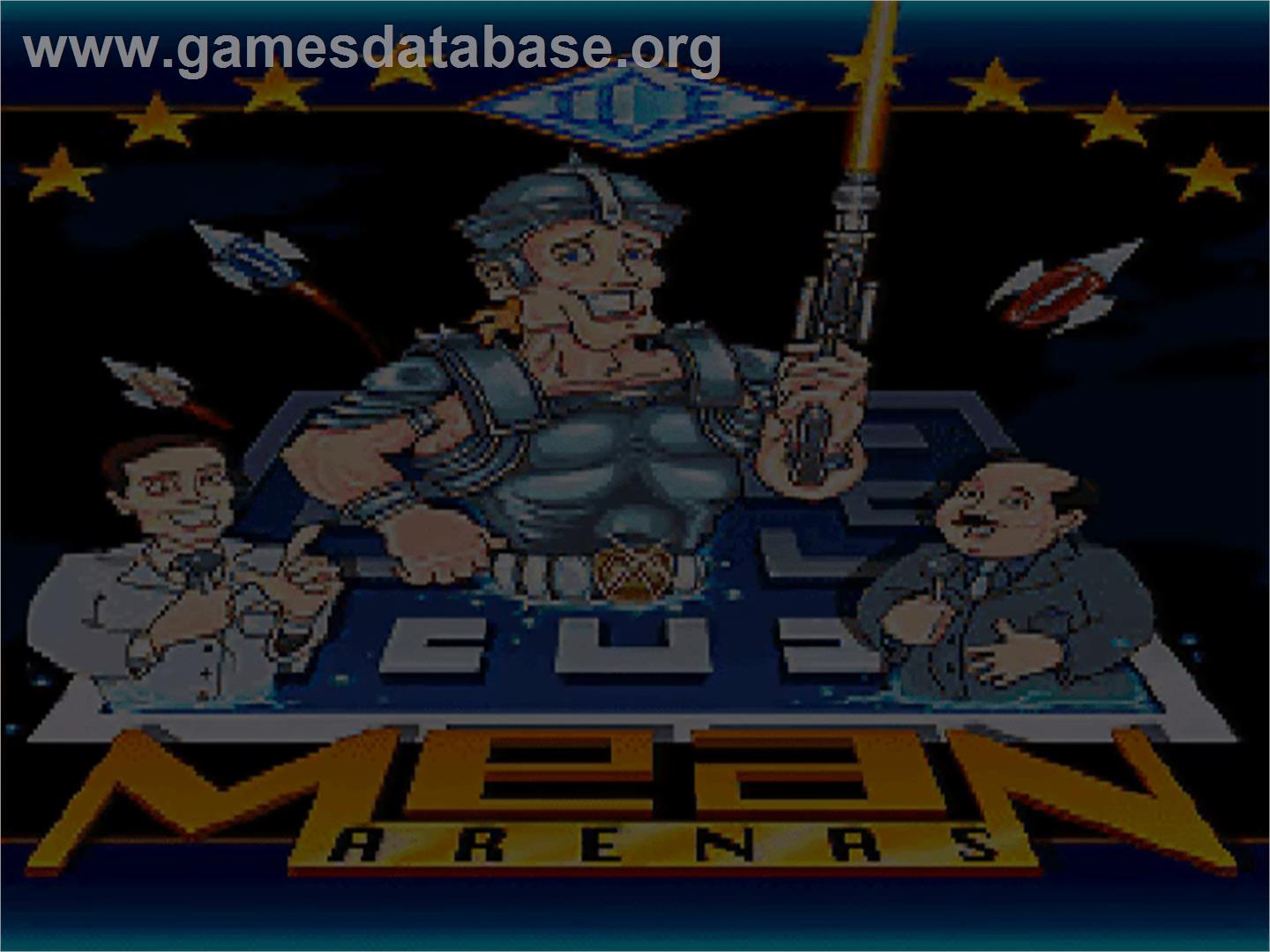 Mean Arenas - Commodore Amiga CD32 - Artwork - Title Screen