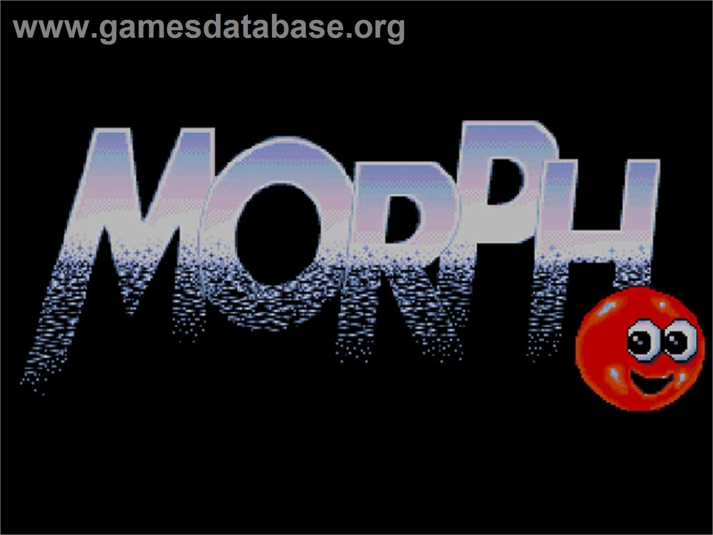 Morph - Commodore Amiga CD32 - Artwork - Title Screen