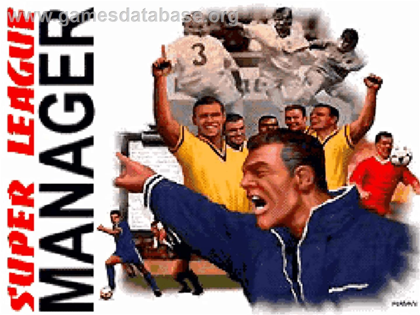 Super League Manager - Commodore Amiga CD32 - Artwork - Title Screen