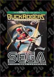 Box cover for Buck Rogers: Planet of Zoom on the Commodore VIC-20.
