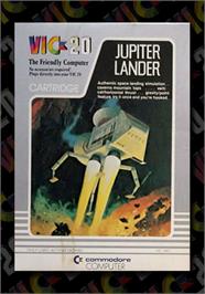 Box cover for Jupiter Lander on the Commodore VIC-20.