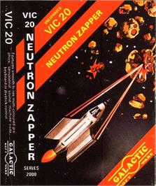 Box cover for Neutron Zapper on the Commodore VIC-20.