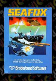 Box cover for Seafox on the Commodore VIC-20.