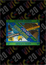 Box cover for Spike's Peak on the Commodore VIC-20.