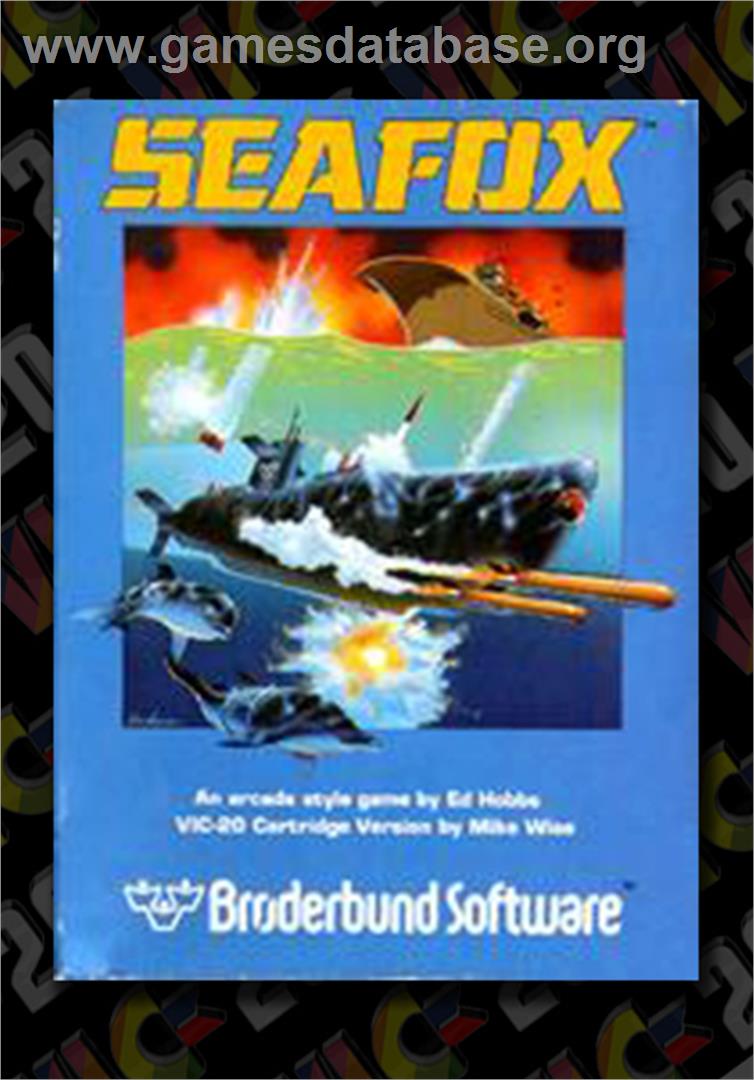 Seafox - Commodore VIC-20 - Artwork - Box