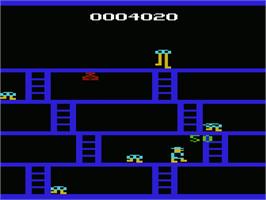 In game image of Fast Eddie on the Commodore VIC-20.