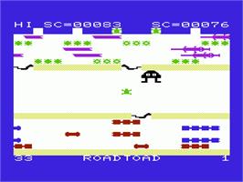 In game image of Robin Hood on the Commodore VIC-20.
